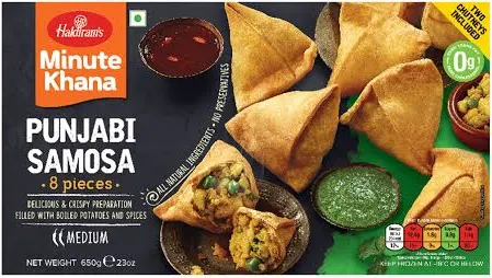 HALDIRAM DELHI 650g Crispy Punjabi Samosa